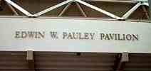 Pauley Pavillion sign