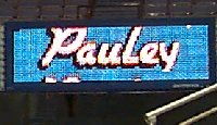 Pauley Pavillion sign