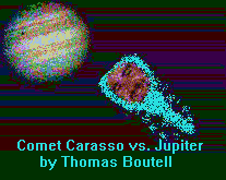 [Frame from Comet Carasso Versus Jupiter]